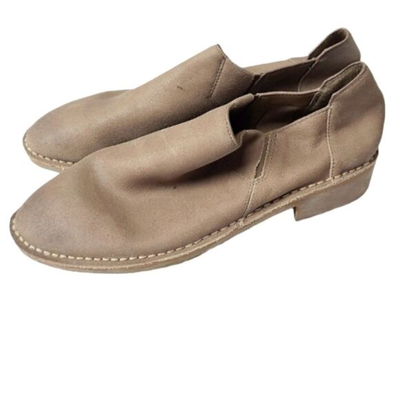 Kenneth Cole Reaction Ankle Leather Booties Womens Size‎ 9 Tan Round Toe - Picture 2 of 7